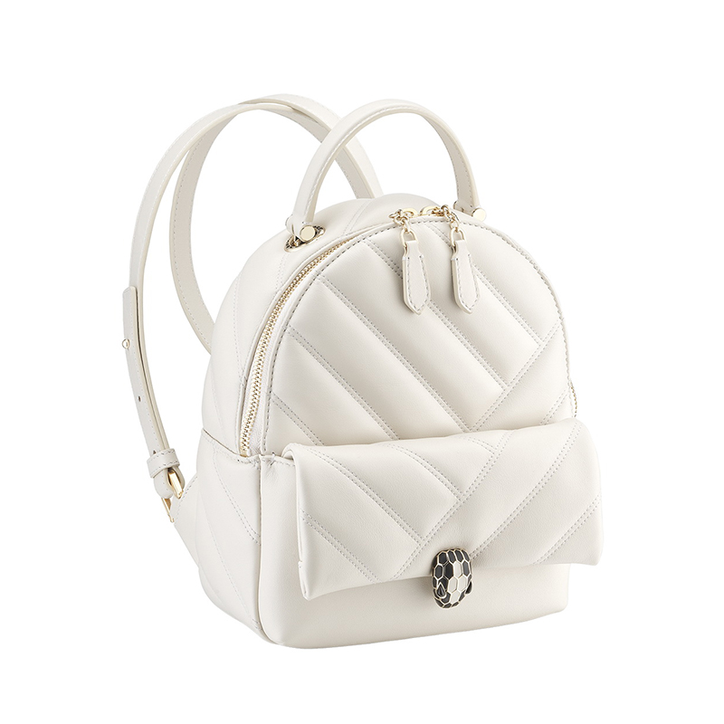 【20春夏新款】预售 bvlgari/宝格丽 serpenti cabochon 女士双肩包