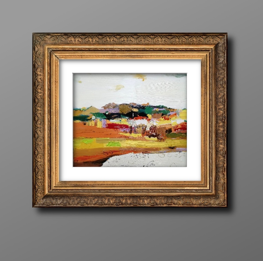 王彬《丰登/100x80cm/油画