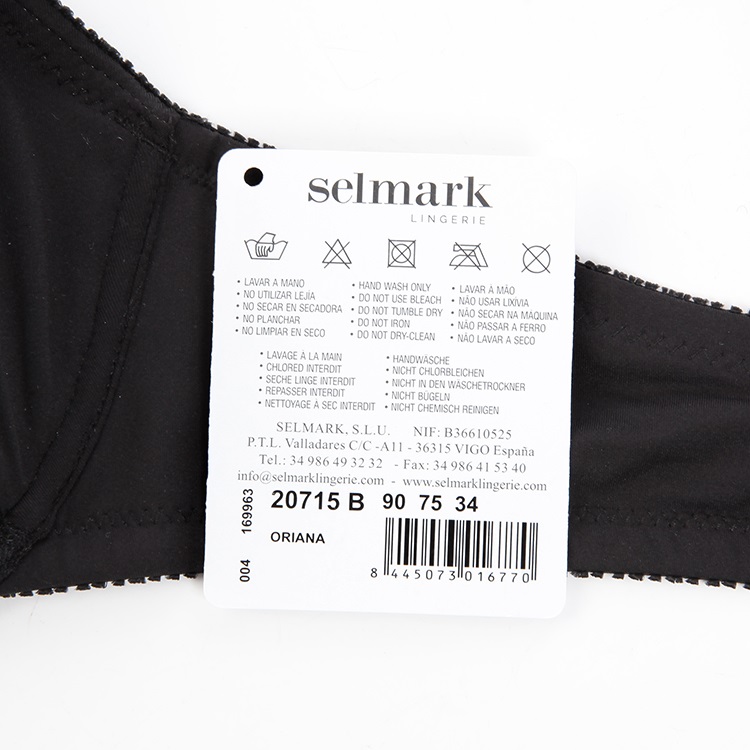 SELMARK/赛马可 欧洲进口原产欧洲蕾丝透气内衣 女士文胸 20715