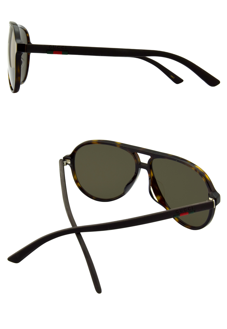 【买赠 偏光太阳镜】gucci/古驰 飞行员 蛤蟆镜 大框 圆形 多款 男女