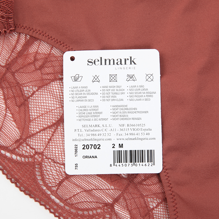 SELMARK/赛马可 欧洲进口蕾丝比基尼型内裤 女士内裤 20702