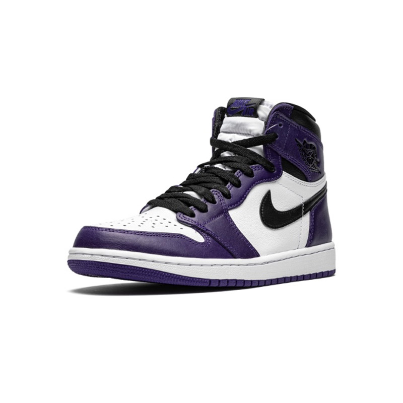 nike/耐克 air jordan 1 high aj1 女款 白紫葡萄 高帮 运动休闲 篮球