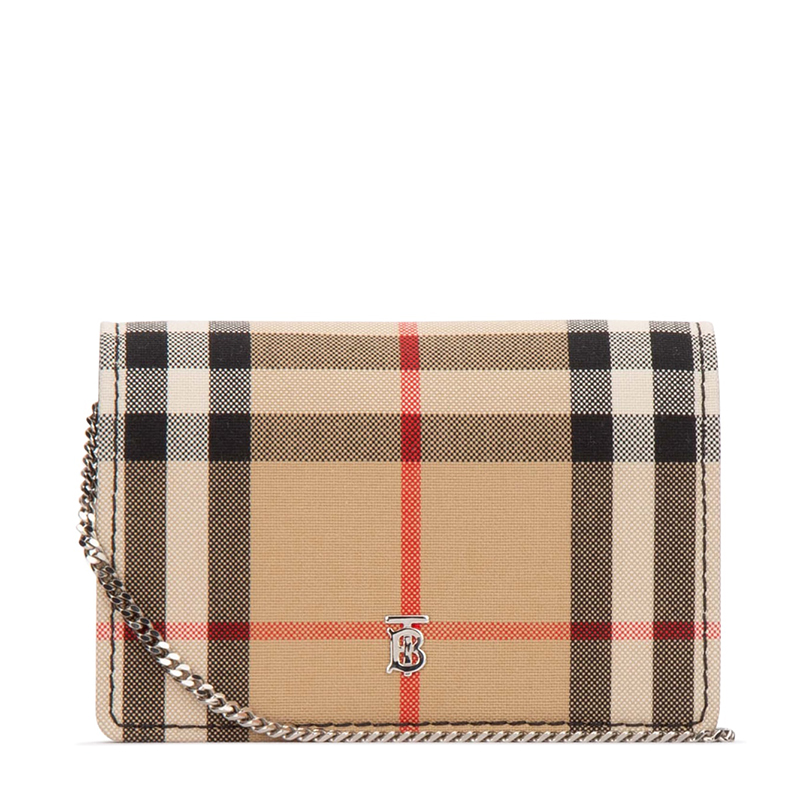 burberry/博柏利 巴宝莉 2020年新款经典格纹卡片夹迷你单肩斜挎包