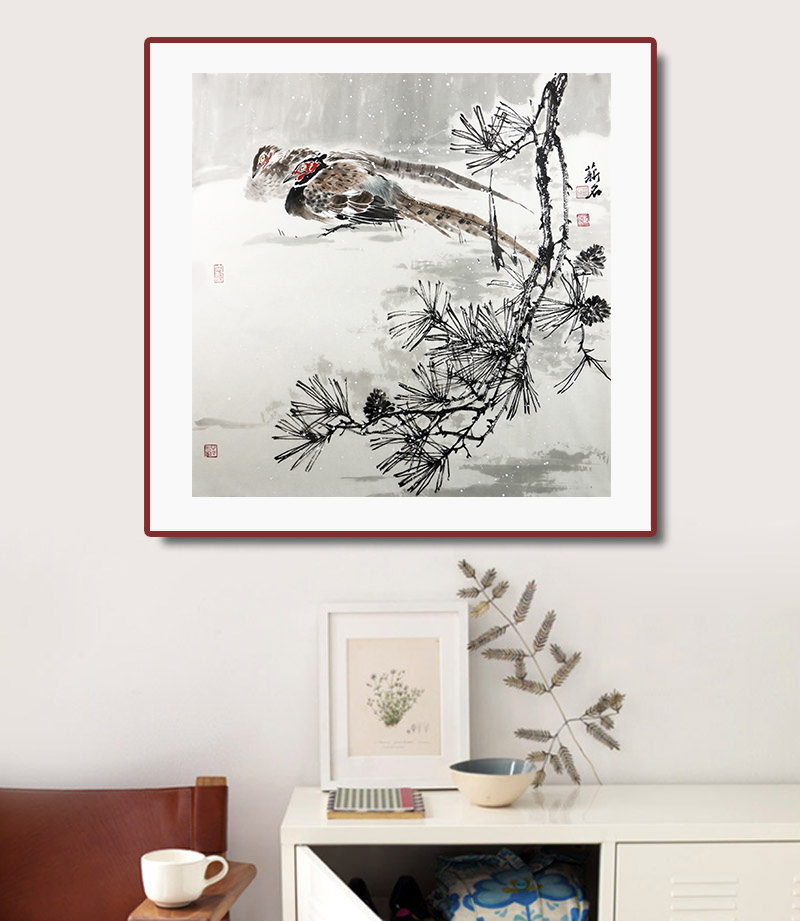 【secoo art寺库艺术 传统水墨单幅作品】中国美术家协会会员陈薪名