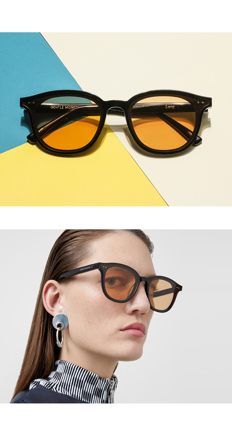 gentle monster/gentle monster lang 01 (or)系列橙色镜片太阳镜