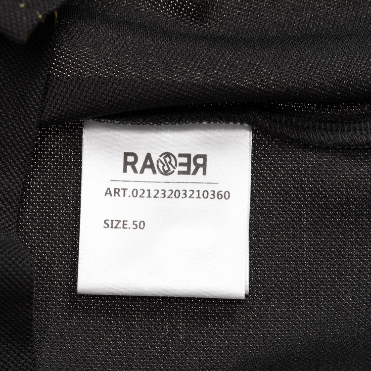 rare黑色绣花小标款t恤 撞色设计 年轻运动 男士短袖t恤 rare/rare