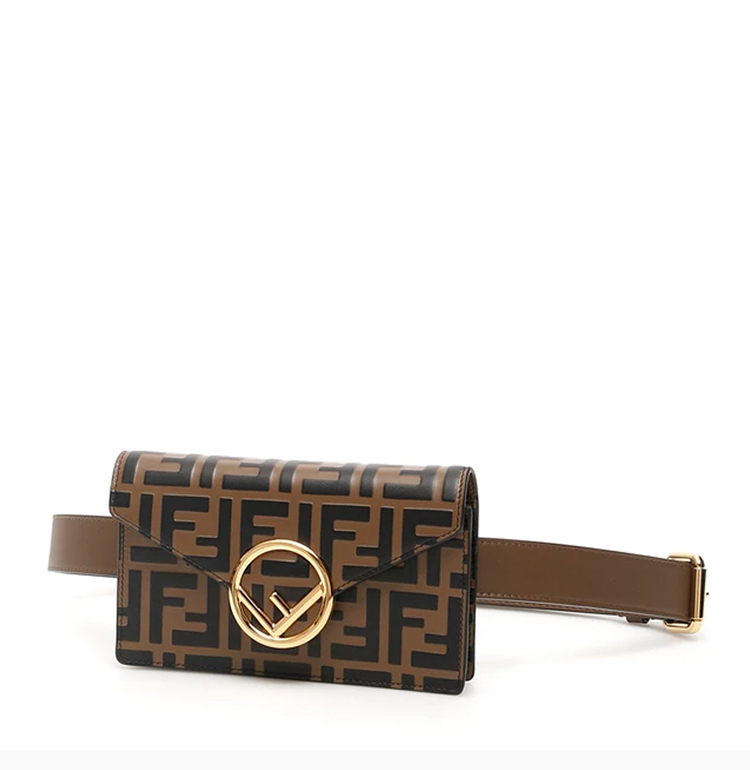 FENDI/ҵ 20 ŮʿMonogram Ƥlogoӡʱذ