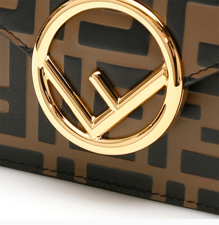 FENDI/ҵ 20 ŮʿMonogram Ƥlogoӡʱذ