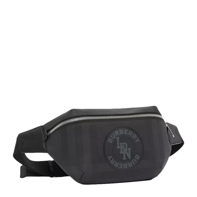 burberry/博柏利 男士拼色腰包 8022517-dark charcoal