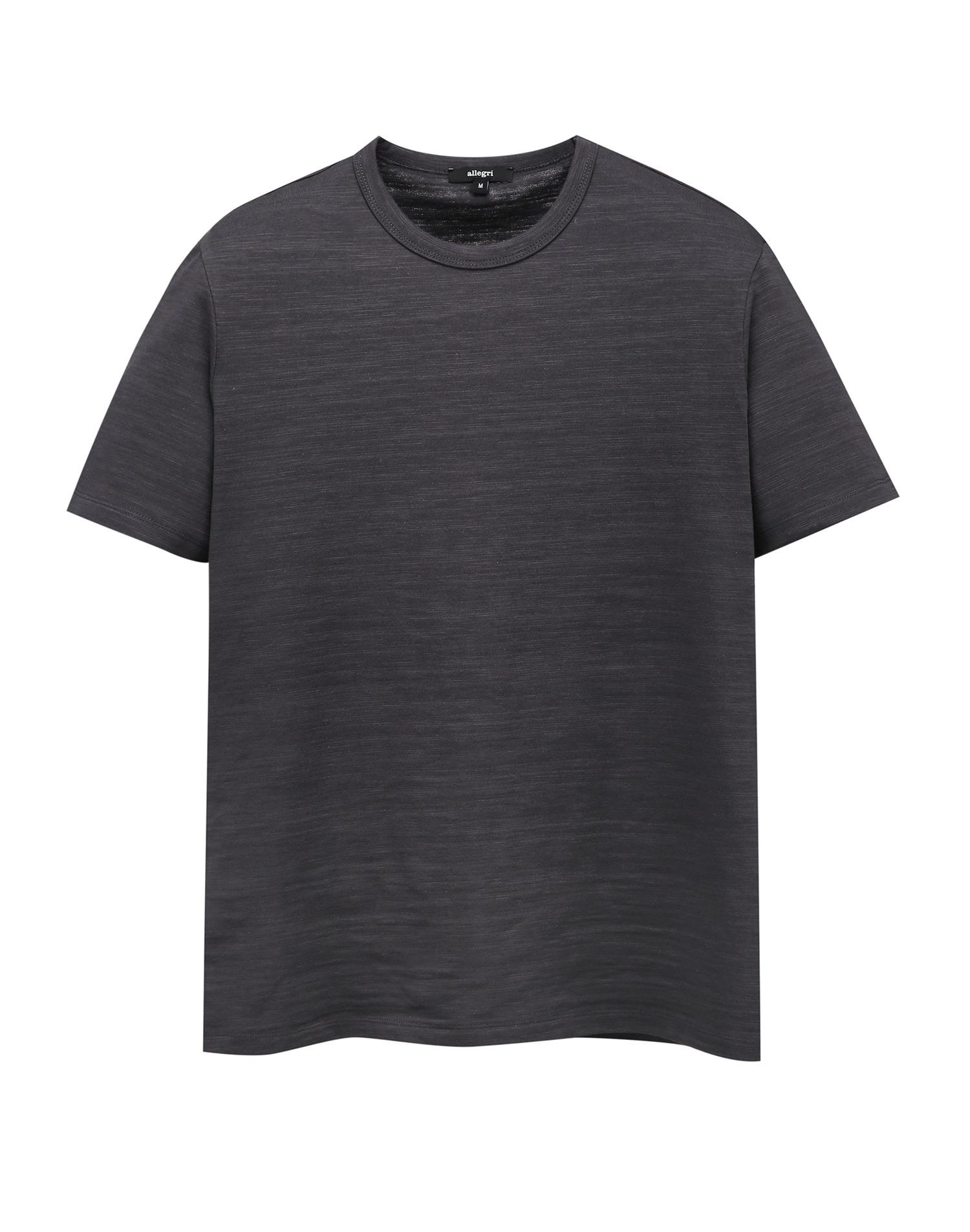 【allegriallegri 男士短袖t恤】allegri_ 深灰色 《new modern slub