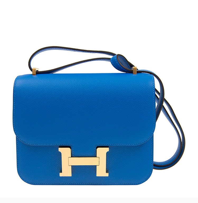 【包税】hermes/爱马仕 女士constance 18 h字母装饰单肩包斜挎包