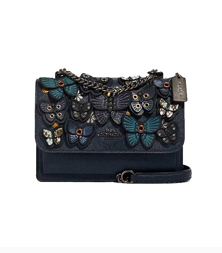 coach/蔻驰 klare系列 立体蝴蝶新款哈顿包风琴包 单肩包 斜挎包 女包