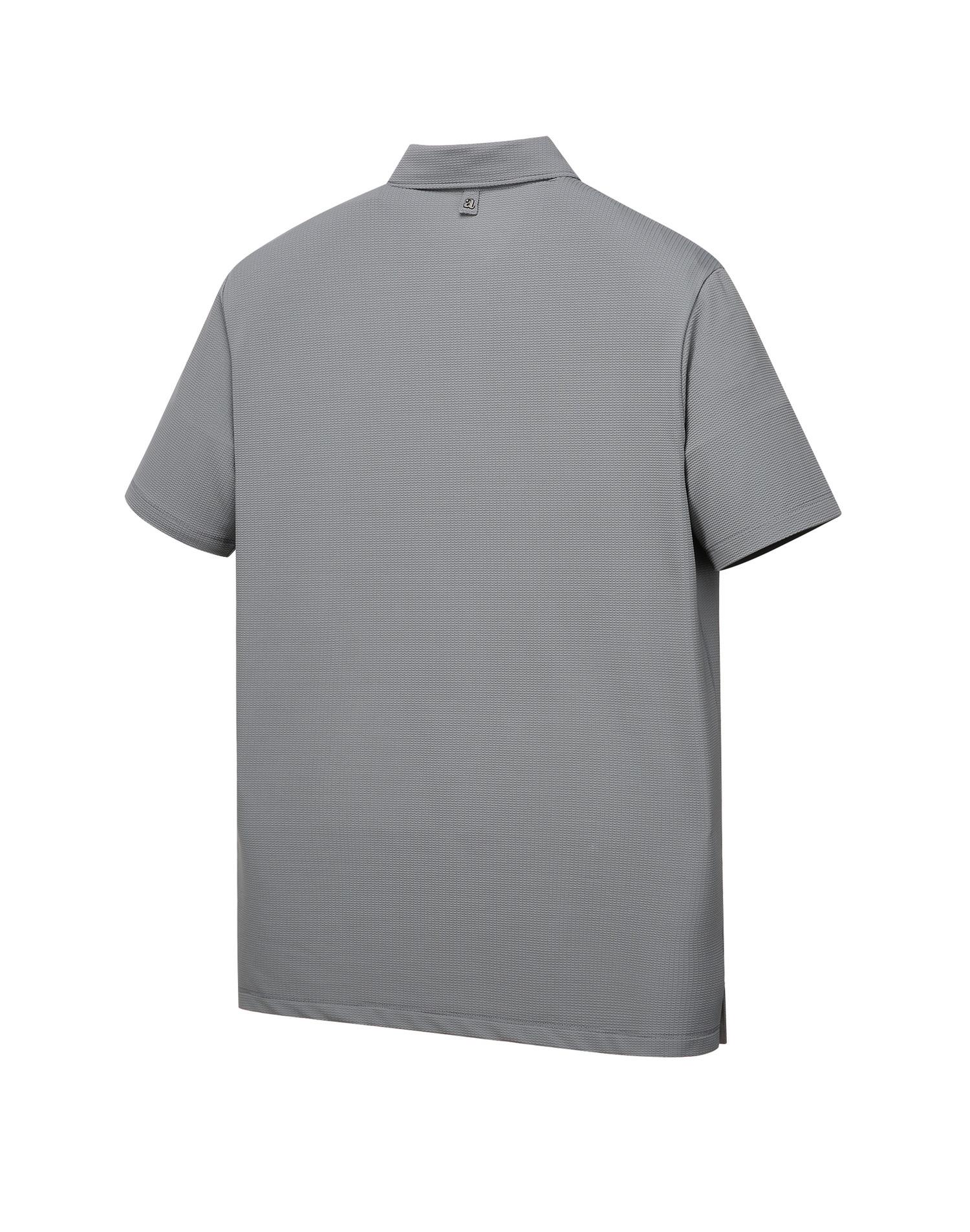 【allegriallegri 男士短polo】allegri_深灰色《tech nylon》polo t