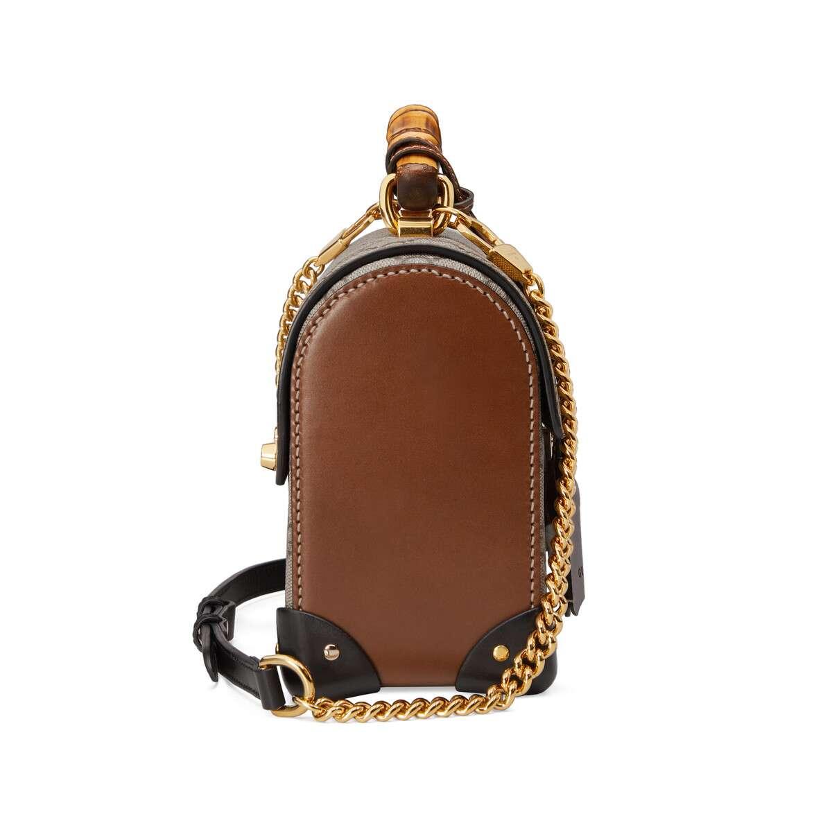 【包邮包税】gucci 20秋冬女士padlock系列gg小号竹节肩背包 603221 9