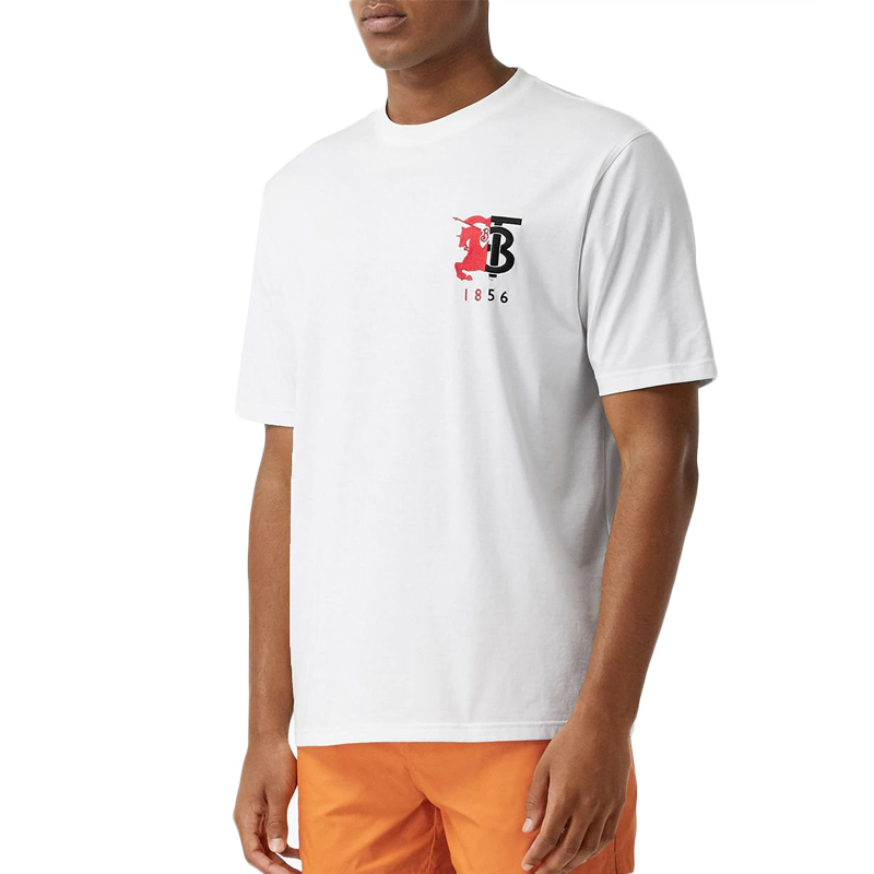 burberry/博柏利 白色男士短袖t恤 8022308-146#200429cjw