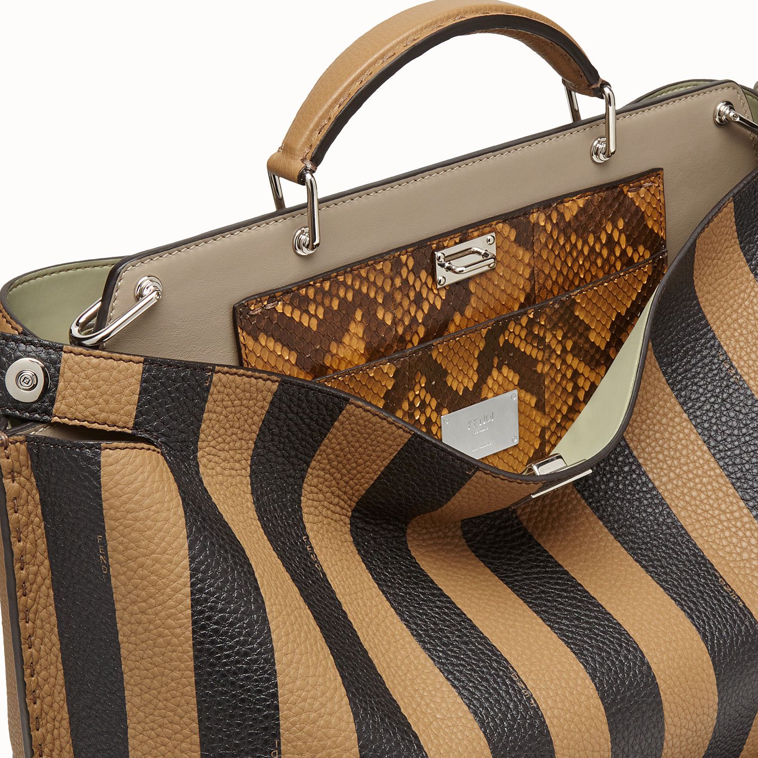 【618特惠】【包邮包税】 fendi 20春夏男士peekaboo iconic