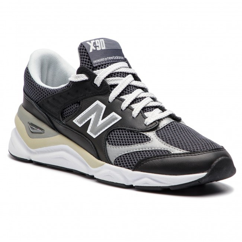 new balance / 新百伦 x90系列 黑色系拼色 男士休闲运动鞋 msx90rpa