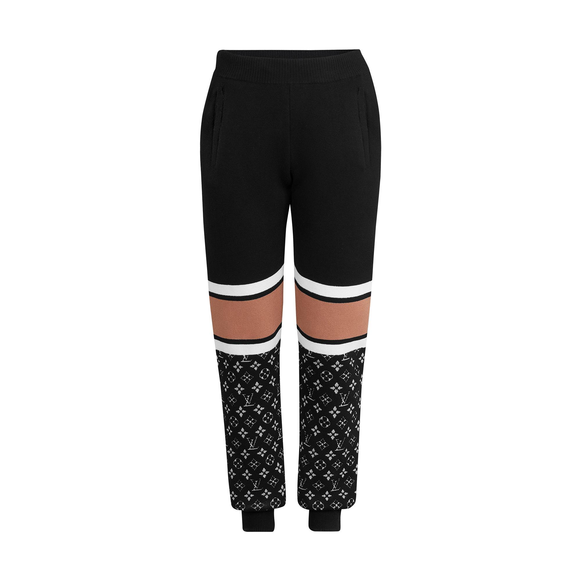 【包邮包税】 lv路易威登 20春夏女士提花针织长裤 1a61md