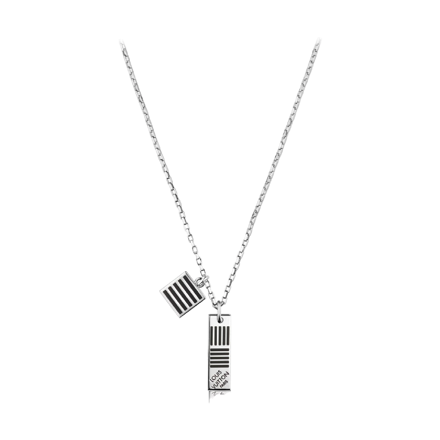 lv路易威登 20秋冬男士damier black 项链 m62490