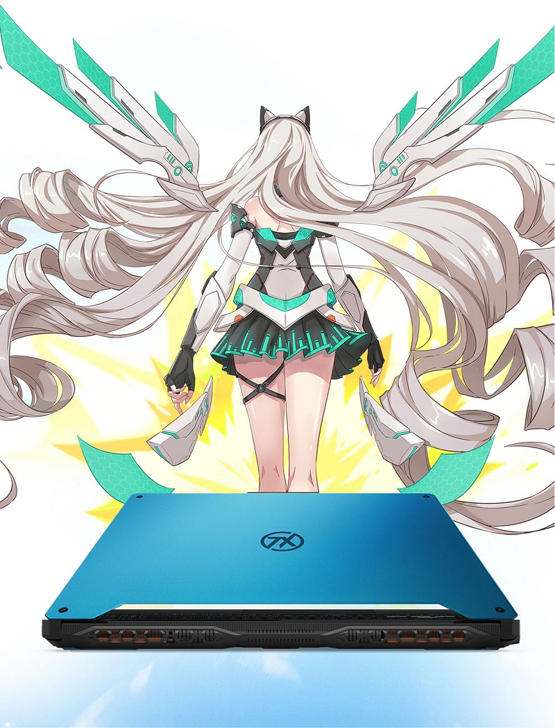 6英寸 二次元潮流游戏本笔记本电脑(r7-4800h/8g/512g ssd/gtx1650ti)