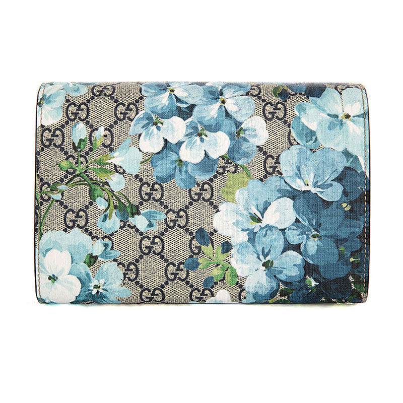 gucci/古驰 女士米色花卉印花酒神包单肩包 401231ku2an8487