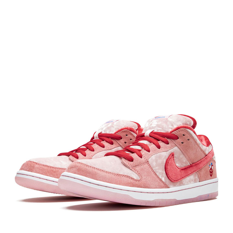 nike sb dunk x strangelove 情人节 粉丝绒 ct2552-800