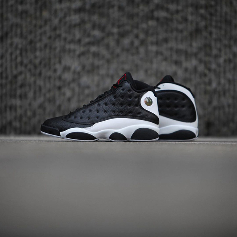 air jordan 13 aj13 反转熊猫 黑白篮球鞋 414571-884129-061
