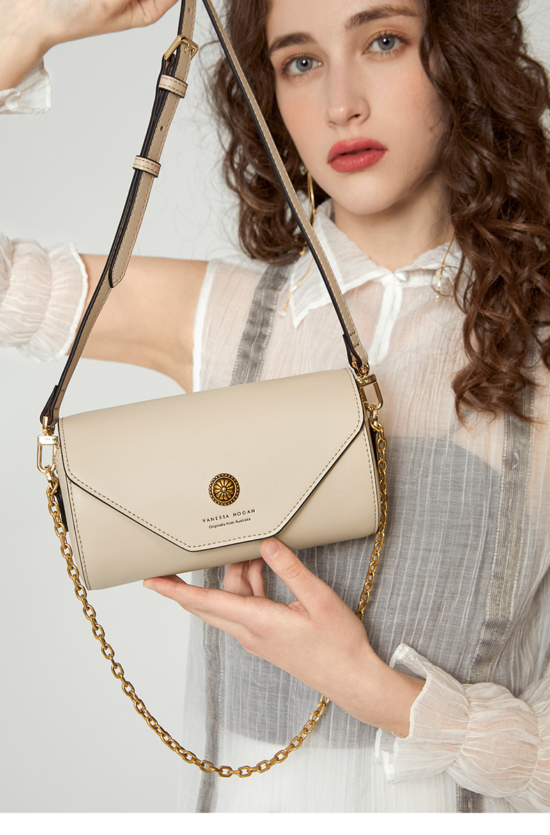 vh包包女包2020新款潮洋气繁花袖扣筒包vanessa hogan/vanessa hogan