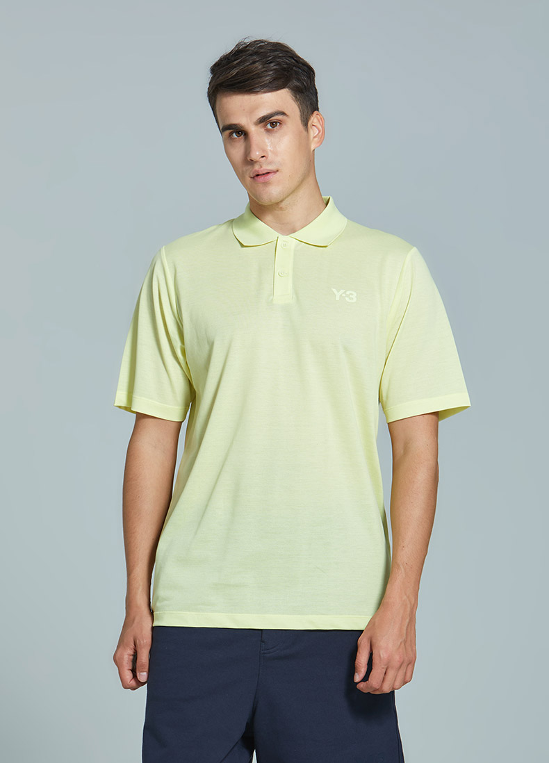 【大陆现货】y-3 classic pique polo y3男士经典polo衫31-fn3357