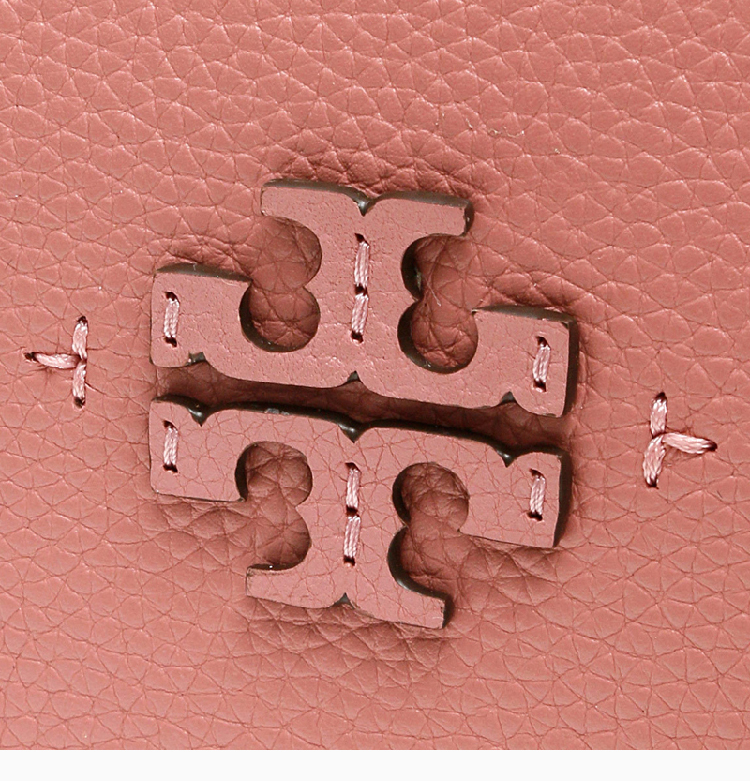 burch/汤丽柏琦 【20春夏新款】ss20 女士粒面皮质流苏装饰经典logo