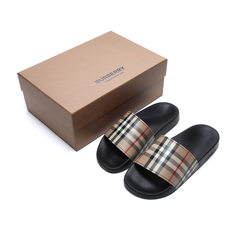 男士凉拖】burberry/博柏利2020春夏男款热塑性聚氨酯拖鞋8023965