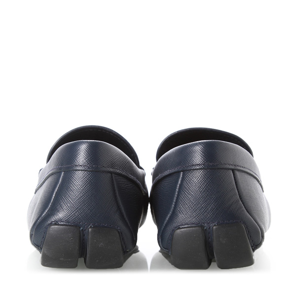 prada/普拉达男士乐福鞋蓝色男士休闲鞋男鞋单鞋