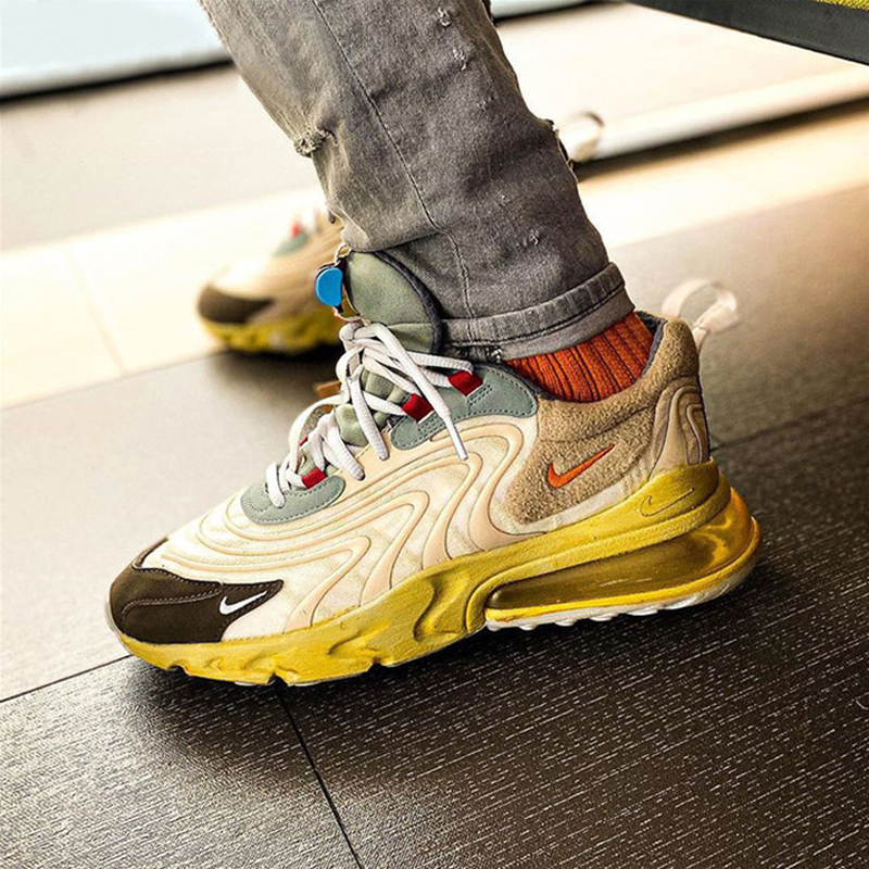 travis scott x nike air max 270 联名 仙人掌跑鞋 ct2864-200