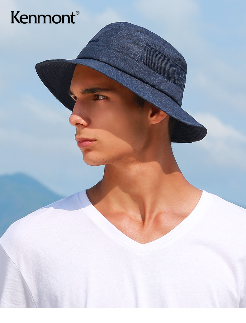 卡蒙太阳帽男休闲夏款百搭户外渔夫帽透气遮阳帽户外钓鱼防紫外线