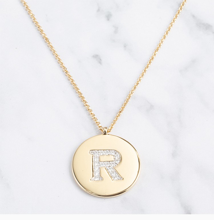 apm monaco/apm monaco 女士字母项链锁骨链