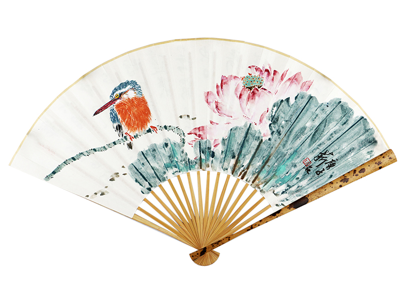 特价/中国美协会员陈薪名,中国书协会员王颖《映日荷花别样红》/9.