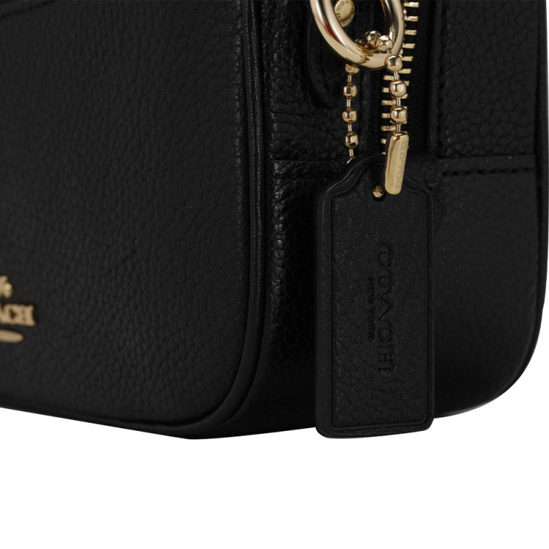 coach/蔻驰 女士黑色金属logo单肩斜挎包88210gdblk-146#200606lpj