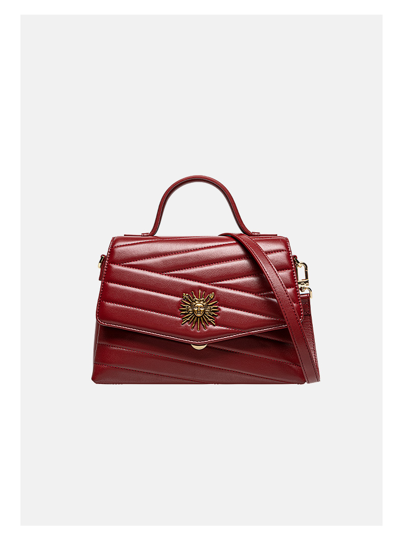 vh包包女vanessa hogan/vanessa hogan材质 牛皮2020新款复古太阳神