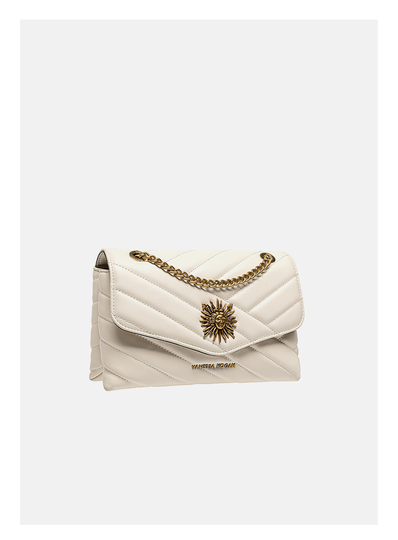 女包vanessa hogan/vanessa hogan 牛皮2020新款潮太阳神斜跨包气质单