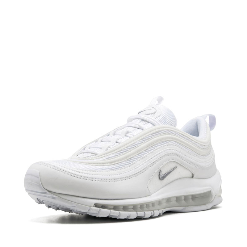 【nike耐克 男士跑步鞋】nike air max 97 新款 全白子彈3m氣墊 復古