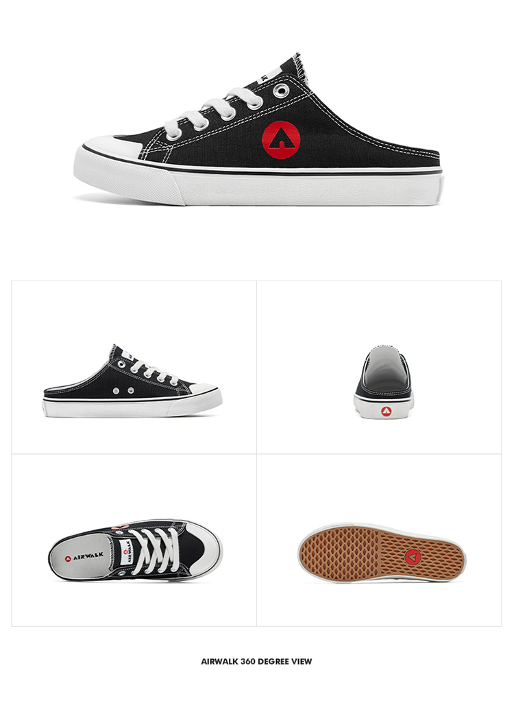 airwalk帆布鞋一脚蹬女鞋休闲运动夏板鞋a202aiw7151e