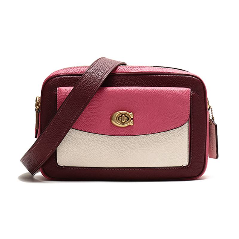 coach/蔻驰2020秋冬女士皮革单肩斜挎包相机包638