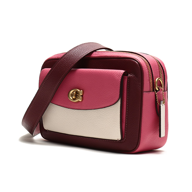 coach/蔻驰2020秋冬女士皮革单肩斜挎包相机包638