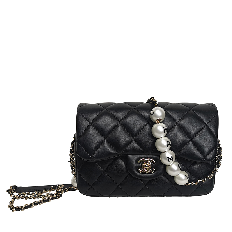 �����ʰ�˰��CHANEL/��&�ζ� 2020�����¿��ɫС��Ƥ�����������֬�����кŷ�����б�浥���