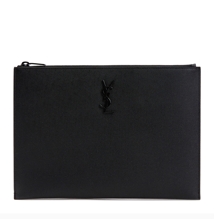 saint laurent paris/saint laurent paris 圣罗兰 男士monogram黑色