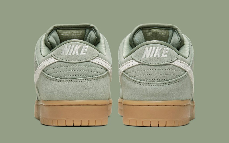 nike dunk sb low pro 绿生胶 低帮滑板鞋 bq6817-300