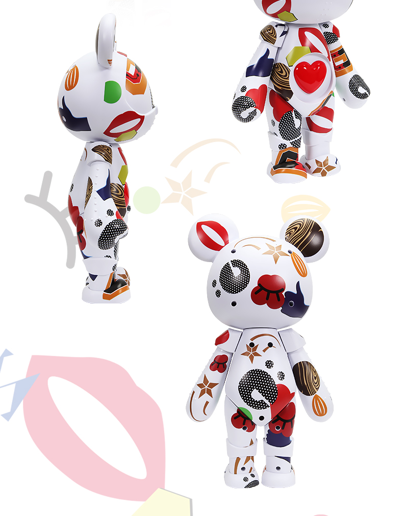 星际熊乐享缤纷手办玩具小熊公仔人偶创意家居摆件装饰精美礼品335mm