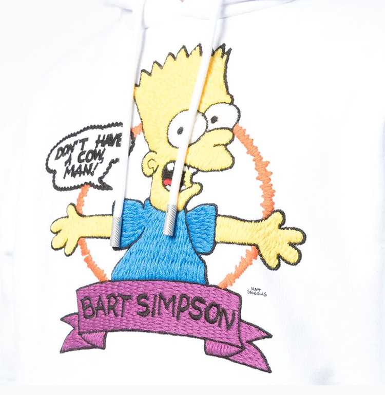 【瑕疵折扣】off white/off white 男装 服饰 白色棉质箭头标识辛普森