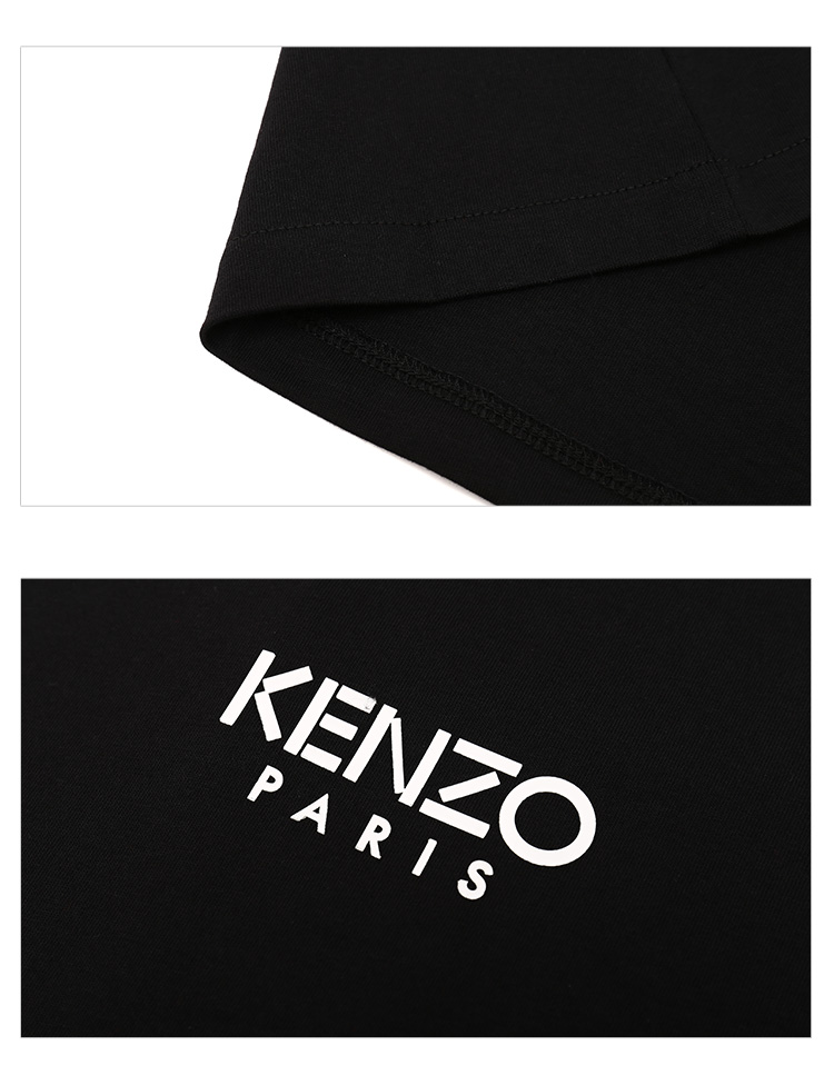 kenzo/高田贤三女装logo t女士短袖t恤女fa52ts710