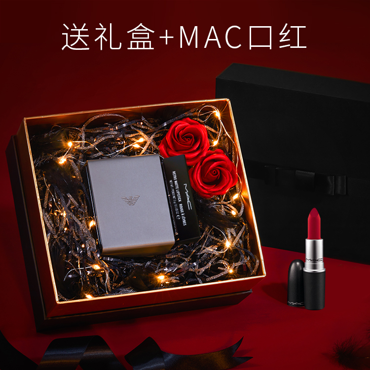 Emporio Armani/安普里奥阿玛尼 【买赠MAC口红+礼盒】阿玛尼手表女士满天星石英手表